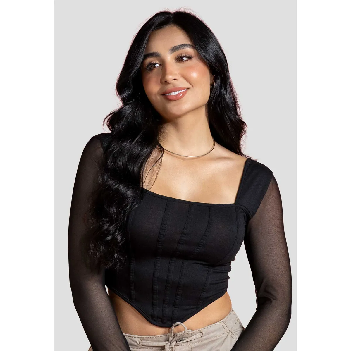 ATYPICAL - Blusa Mujer Negro Atypical 101319
