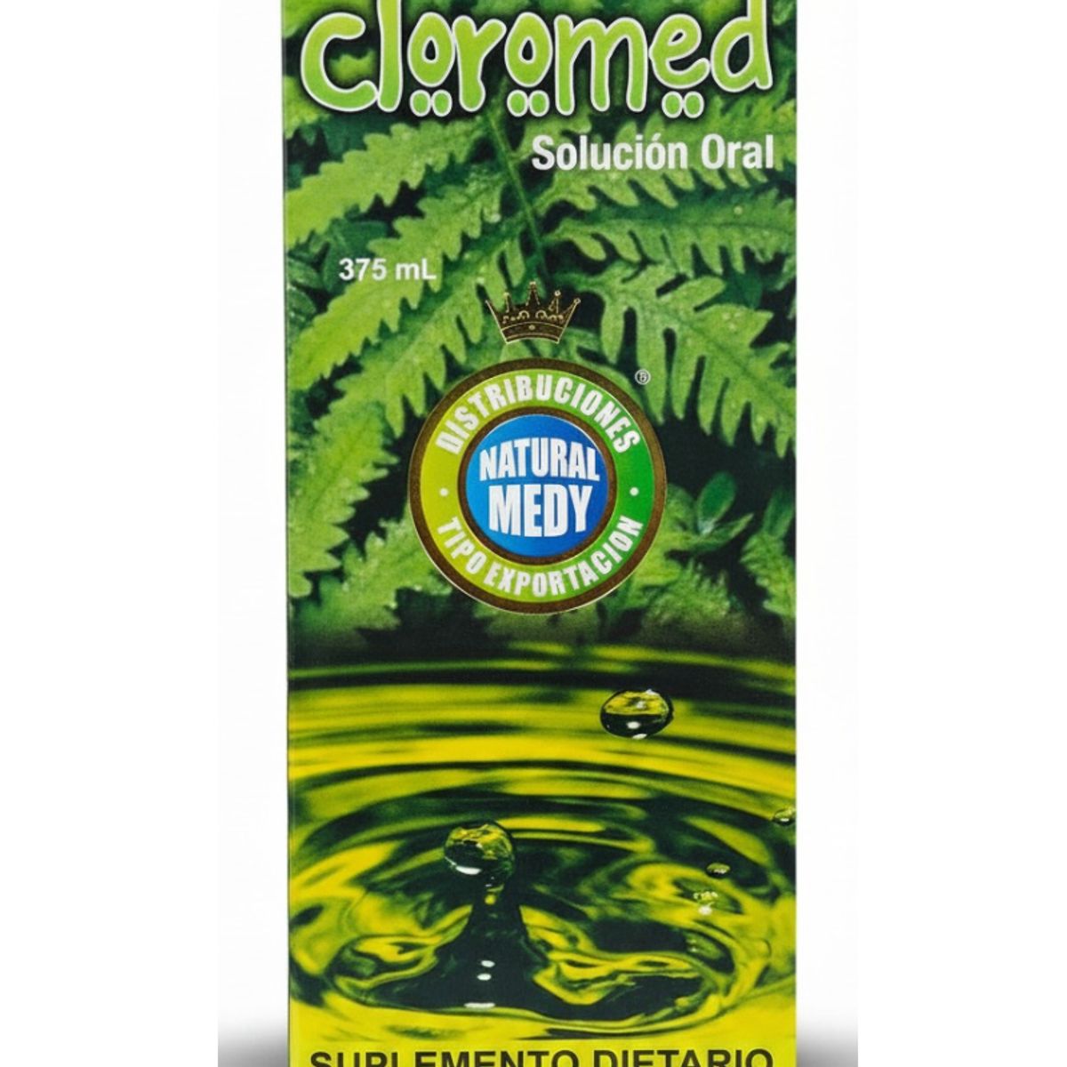 NATURAL FRESHLY - ALIMENTO LIQUIDO CON CLOROFILA X 375 ML./CLOROMED.