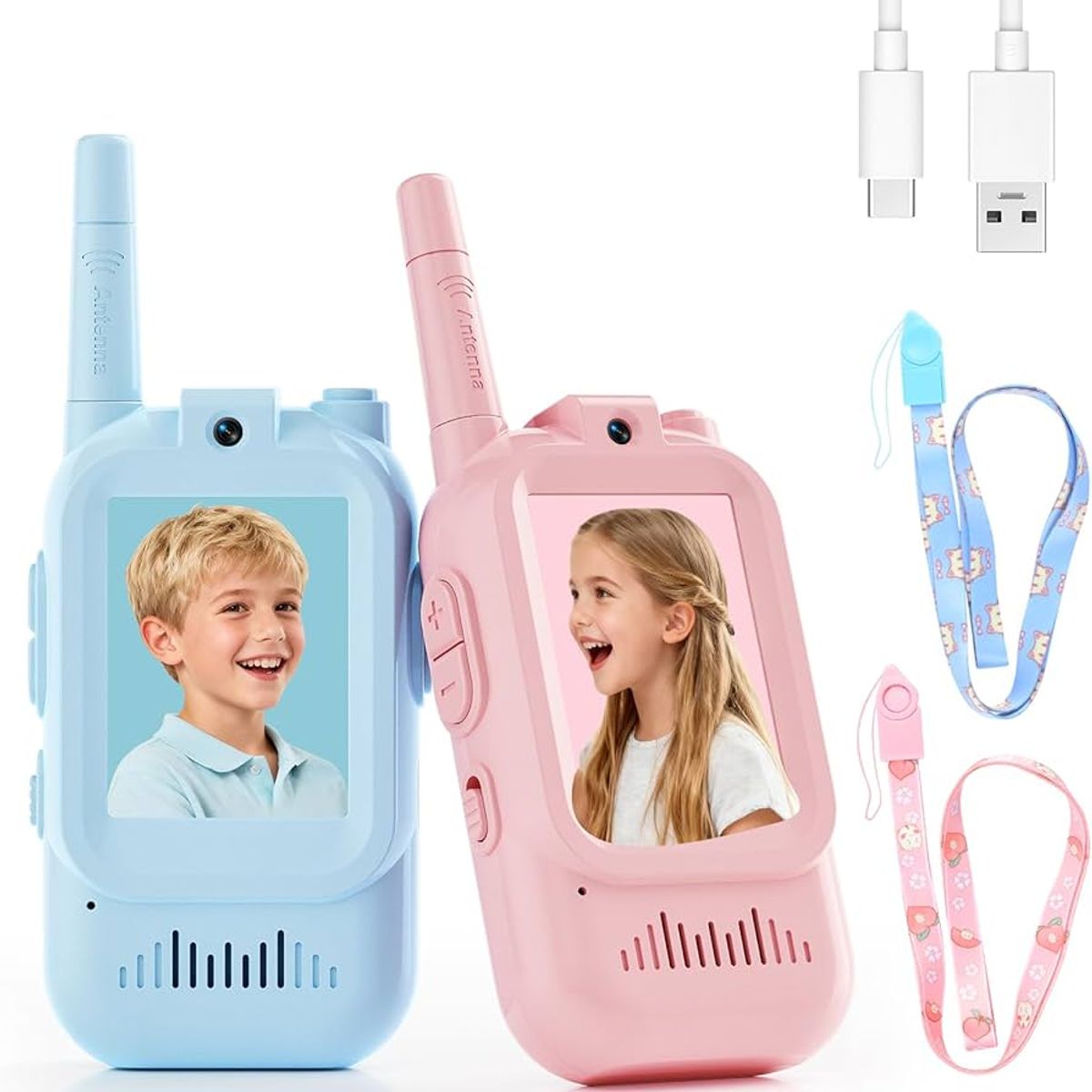 WALKY - Walkie Talkies Radios Boquitoqui Camara Video Llamada Niños