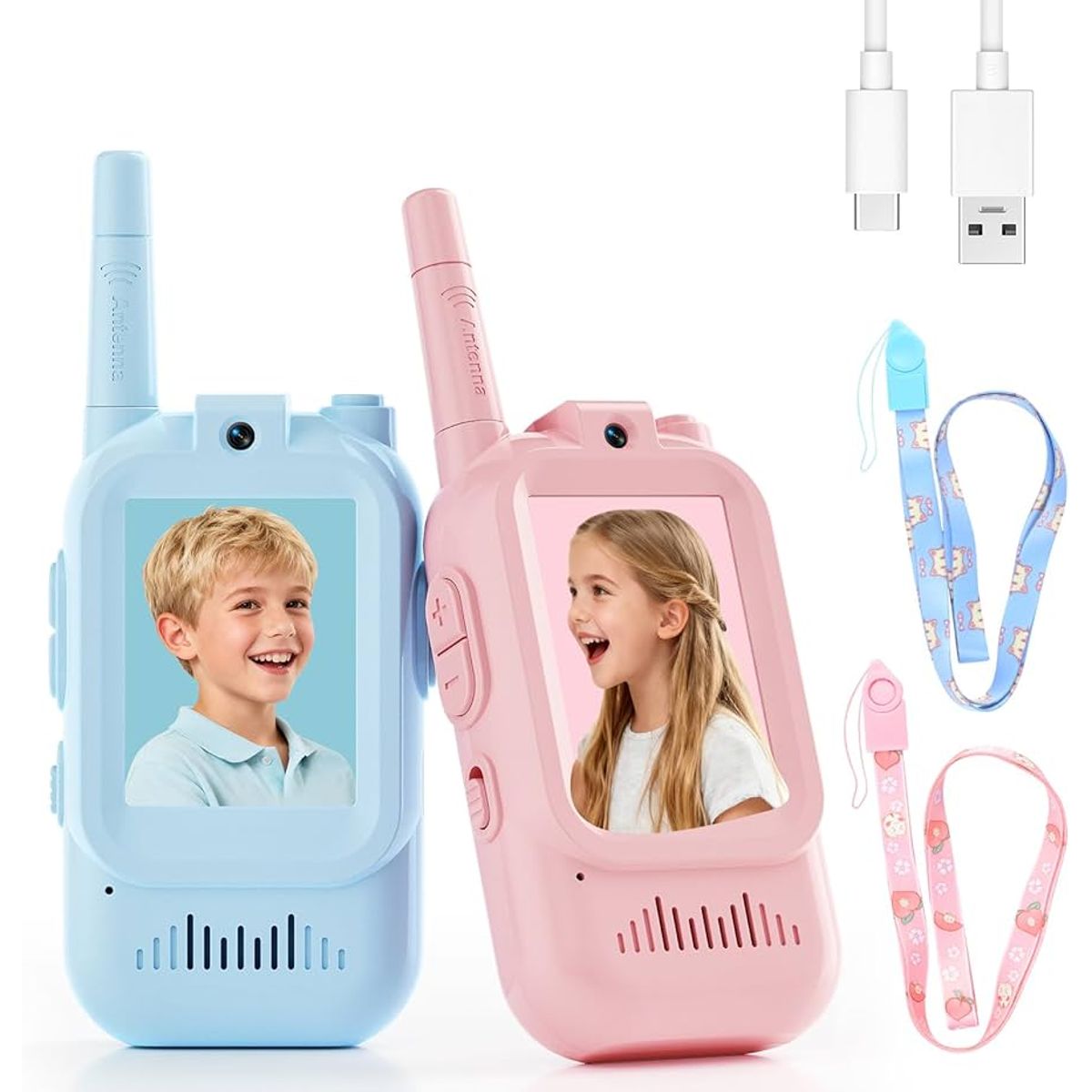 WALKY - Walkie Talkies Radios Boquitoqui Camara Video Llamada Niños