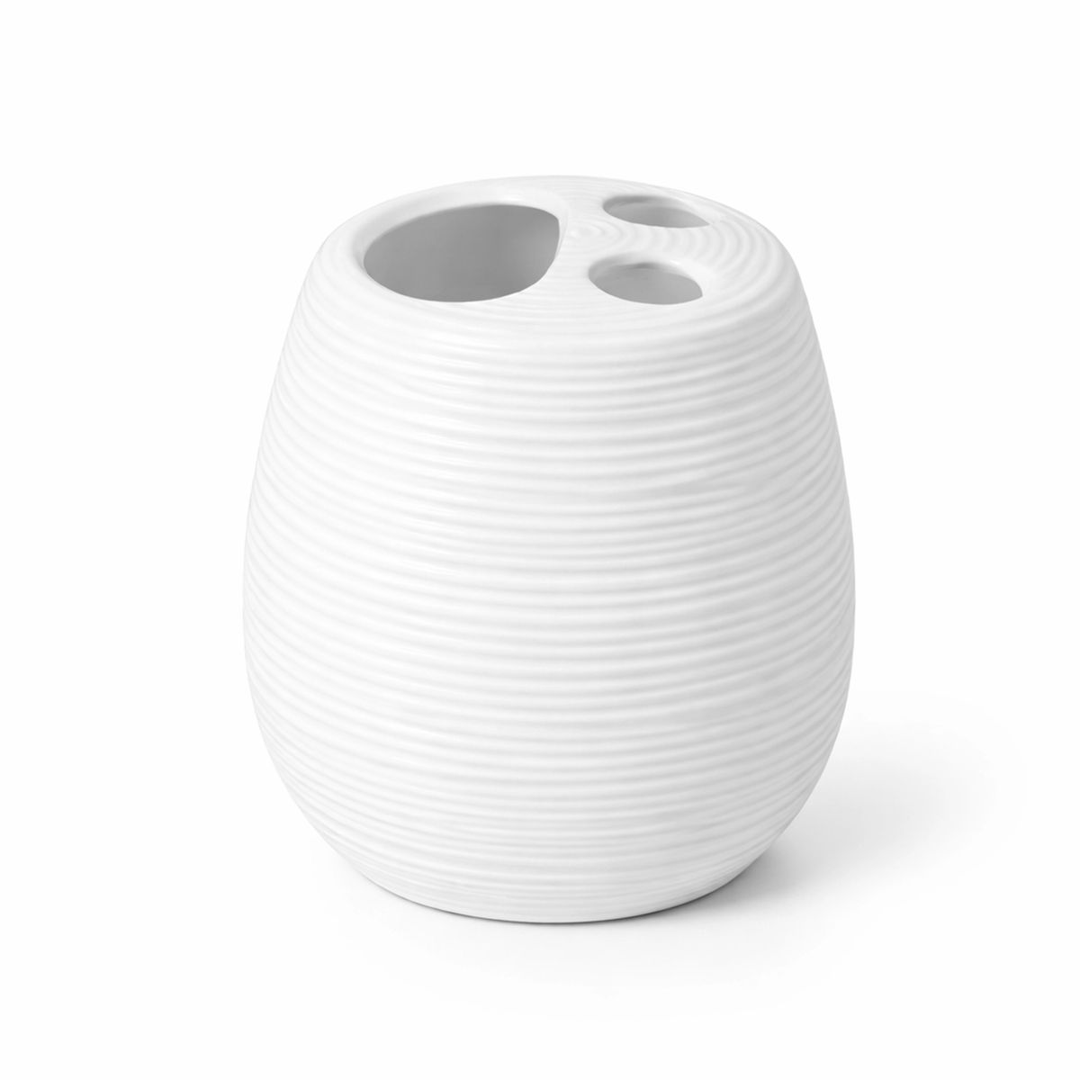 GENERICO - Set Accesorios para baño 4 piezas blanco