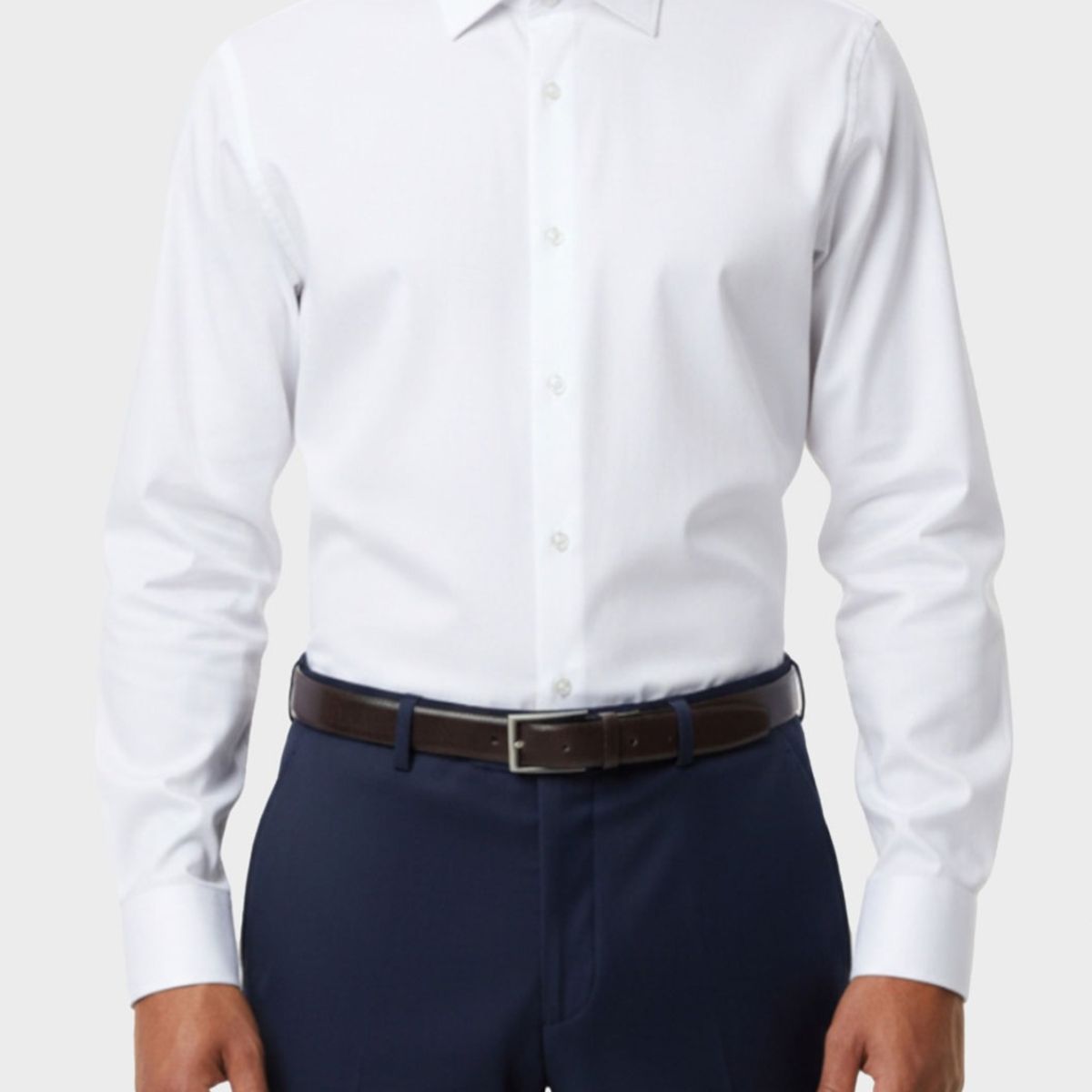 ARTURO CALLE - Camisa Formal Textura Unicolor Slim Fit Arturo Calle