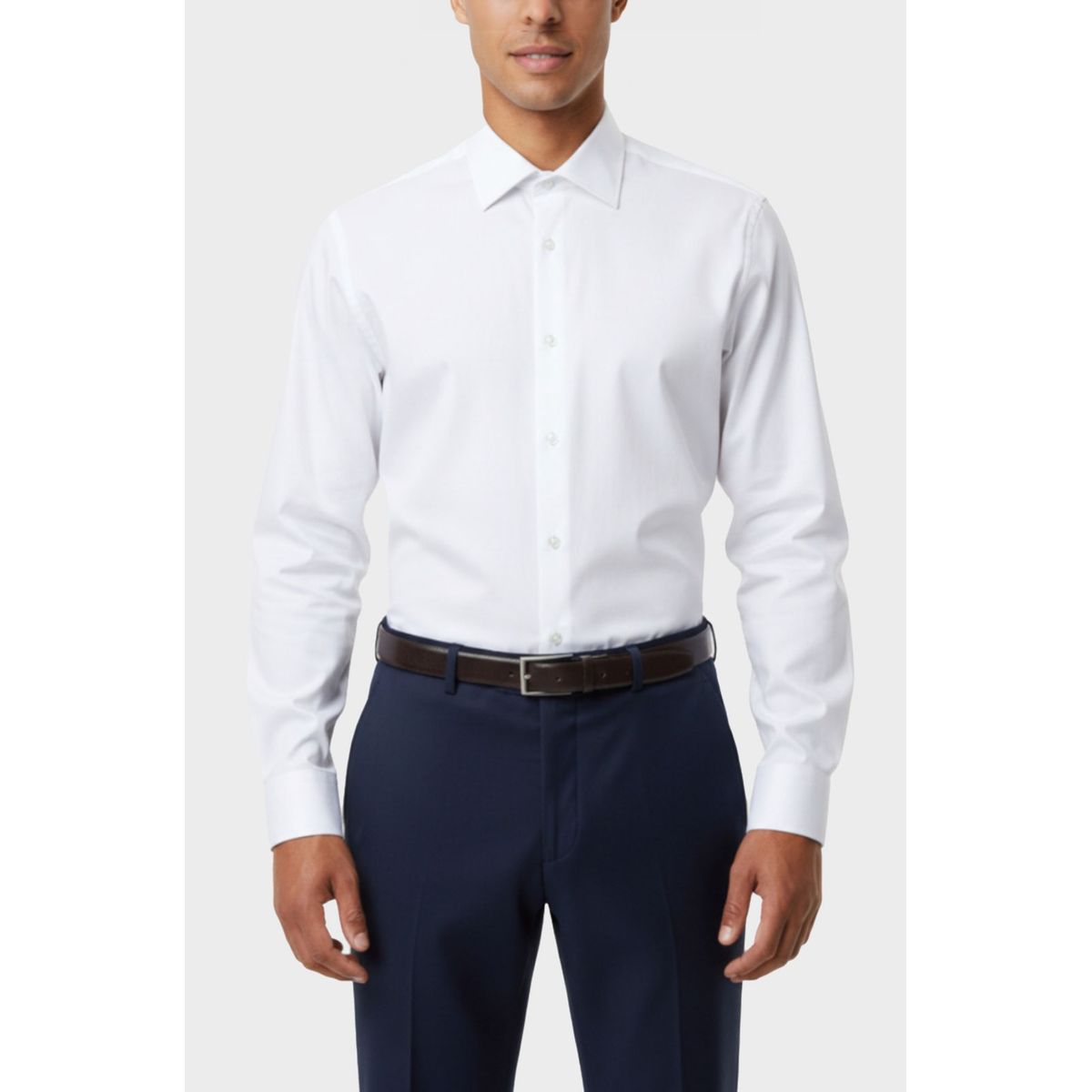 ARTURO CALLE - Camisa Formal Textura Unicolor Slim Fit Arturo Calle
