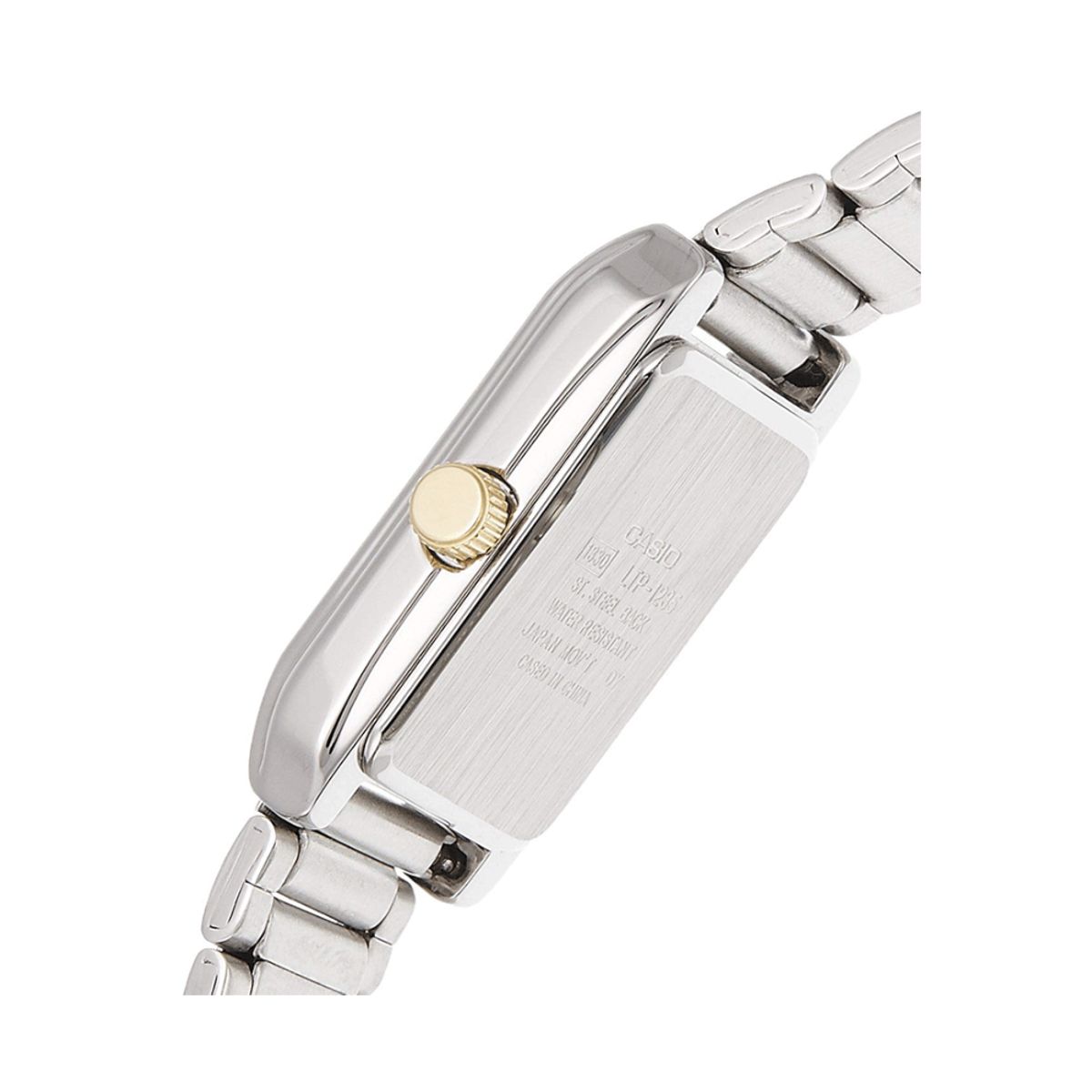 CASIO - Reloj Casio Para Mujer Elegante LTP-1235SG-7A Rectangular Plateado