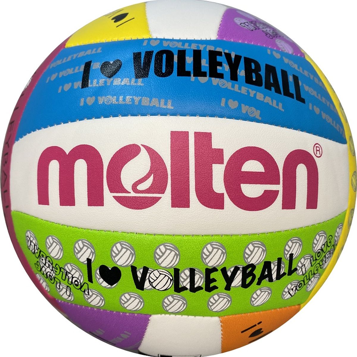 MOLTEN - Balón Voleibol #5 Playa Molten Soft Ms500 II #5, Tacto Suave