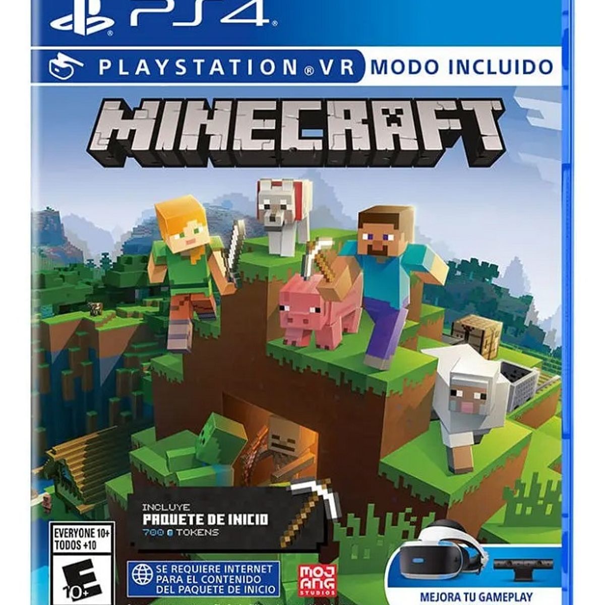 PS4 - Juego Ps4 Minecraft Colección Inicial