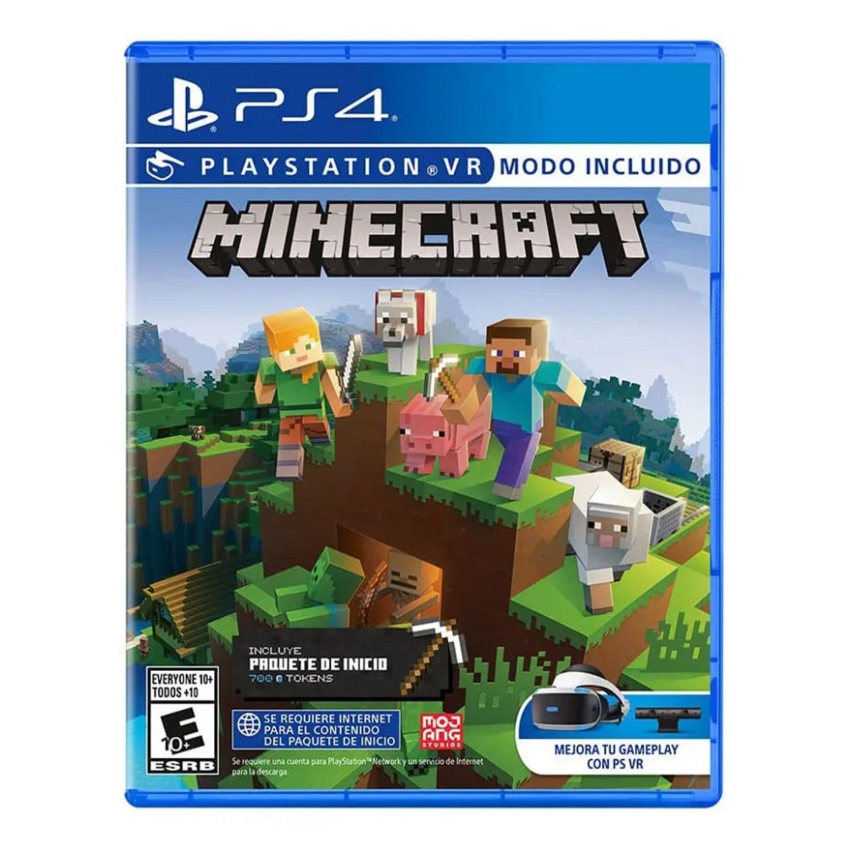 PS4 - Juego Ps4 Minecraft Colección Inicial