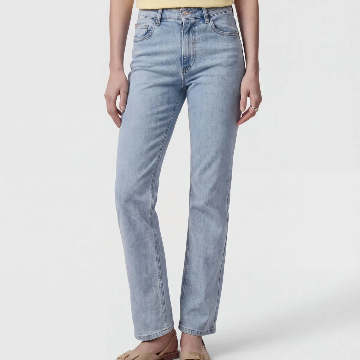 PATPRIMO - Jean  Para Mujer Straight Color Azul Marca Patprimo #30168123