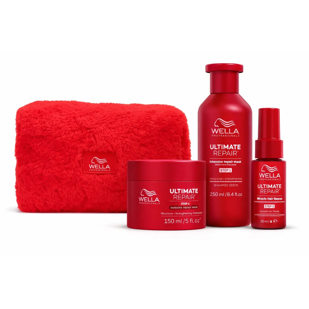 WELLA - Pack Wella Ultimate Repair 3 Pzas