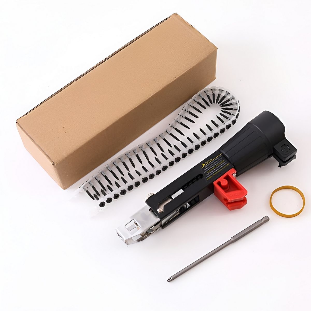 GENERICO - Adaptador Pistola Automatica Tornillos Drywall Para Taladro