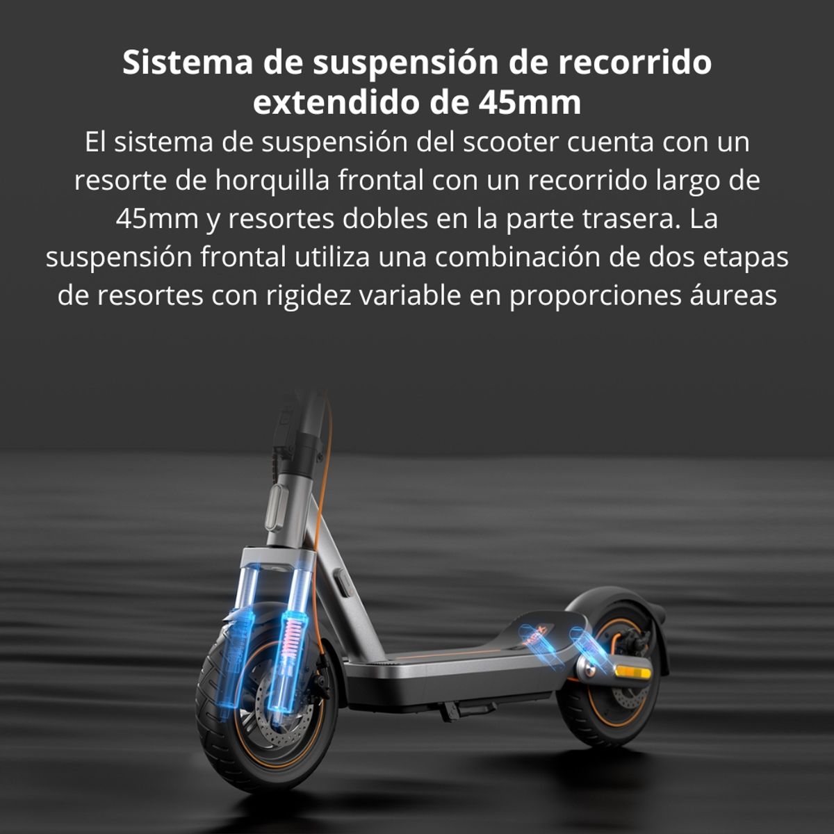 XIAOMI - Patineta Eléctrica Xiaomi Scooter 6 Max Llantas 12” Max 1100W / 70km Suspensión Doble E-ABS TCS IPX6