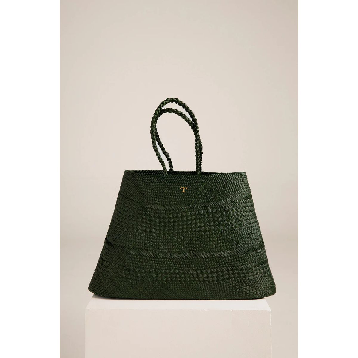 TOUCHE BALNEAIRE - Bolso grande tejido a mano en palma de iraca Ref. 0S75V62