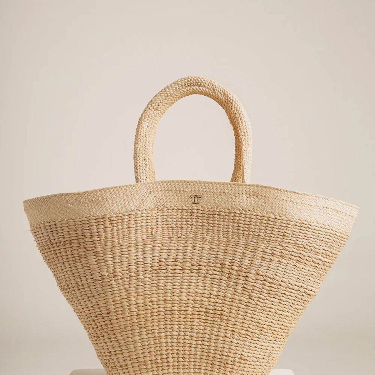 TOUCHE BALNEAIRE - Bolso grande tejido a mano en palma de iraca Ref. 0S77N62
