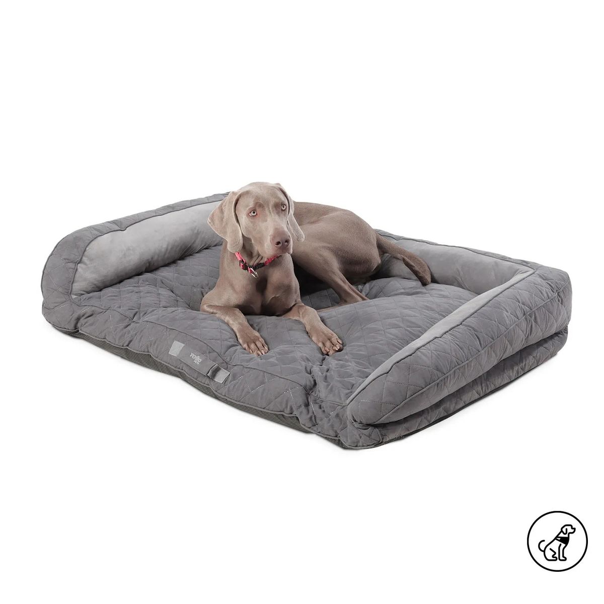 TOTTO - CAMA ALINA L PDCBCA1009-222 G98 ASPHALT