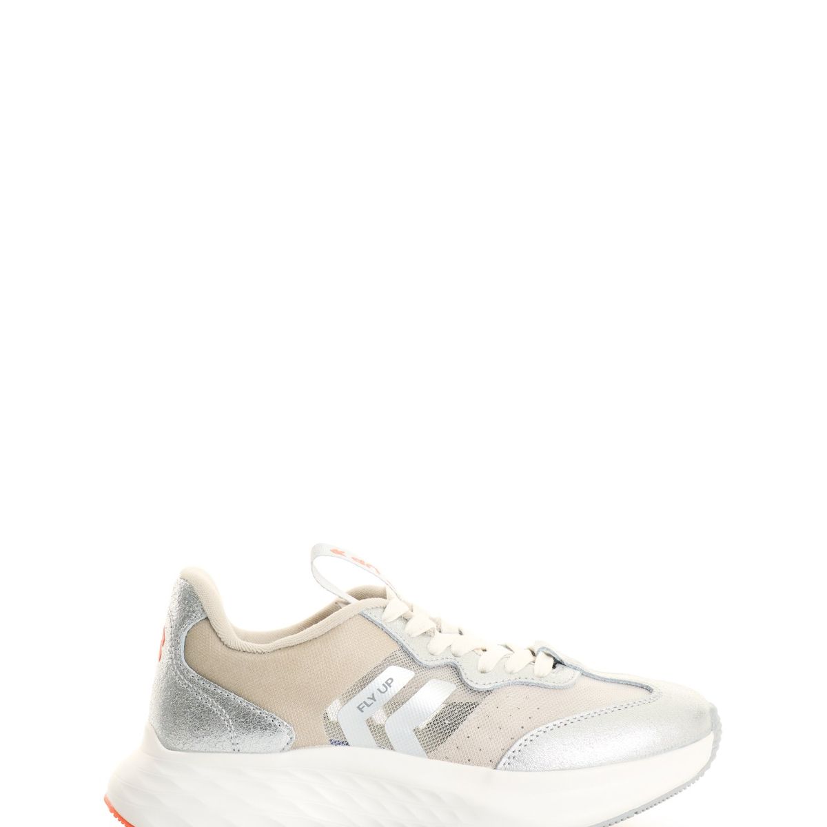 VELEZ - Fly Up Tenis De Cuero Y Malla Para Mujer Fibermesh Fly Up Blanco