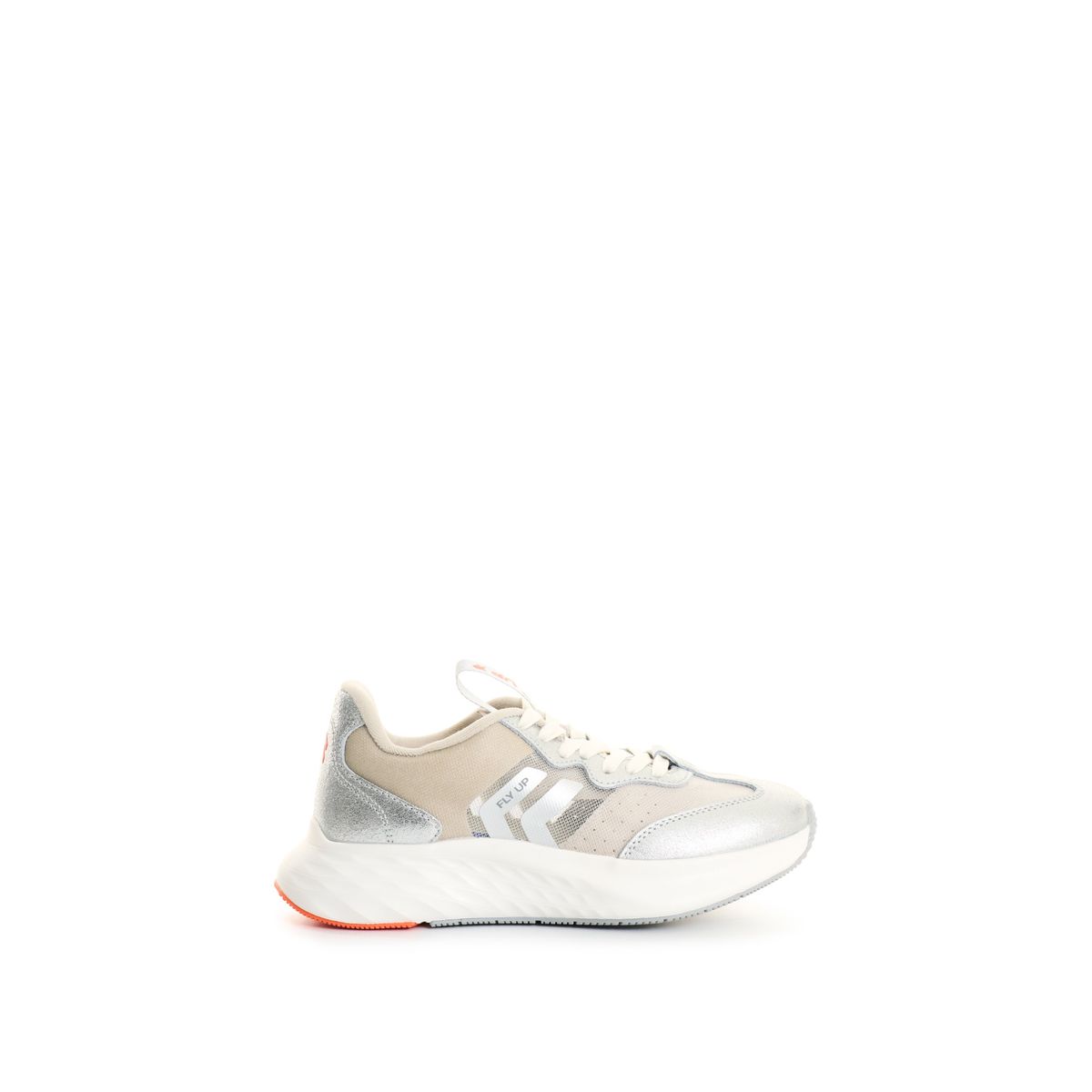 VELEZ - Fly Up Tenis De Cuero Y Malla Para Mujer Fibermesh Fly Up Blanco