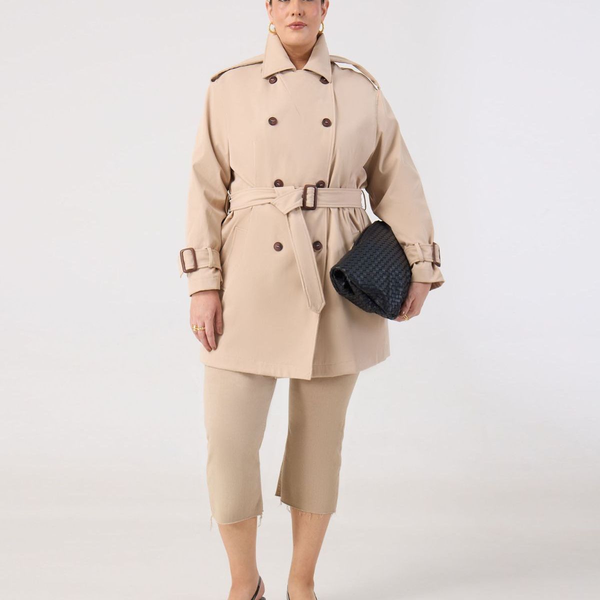 PATPRIMO - Chaqueta  Para Mujer Trench Color Beige Marca Patprimo #14080152