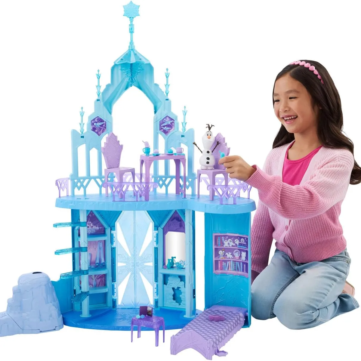 MATTEL - Casa De Muñecas Castillo De Hielo Disney Frozen