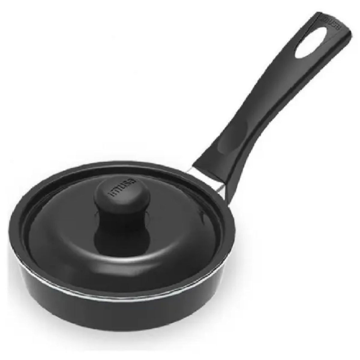 IMUSA - Batería de Cocina Imusa Smart 6 Piezas Antiadherente Negra