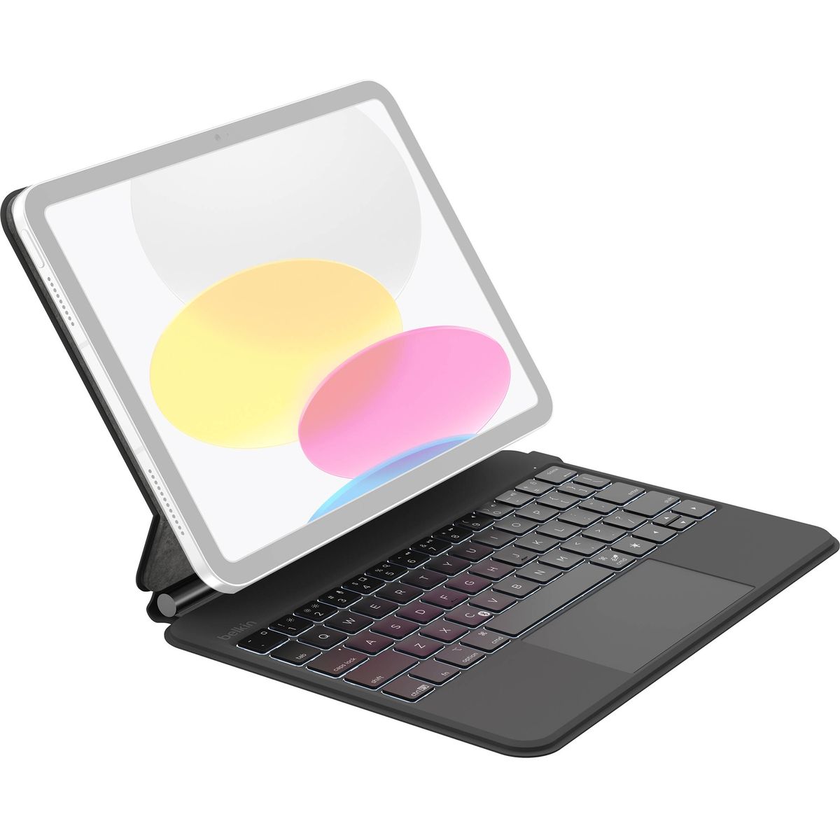 BELKIN - Estuche Teclado Belkin para iPad A16 2025 y Décima Generación 2022 Modelos A3354 A3355 A2696 A2757