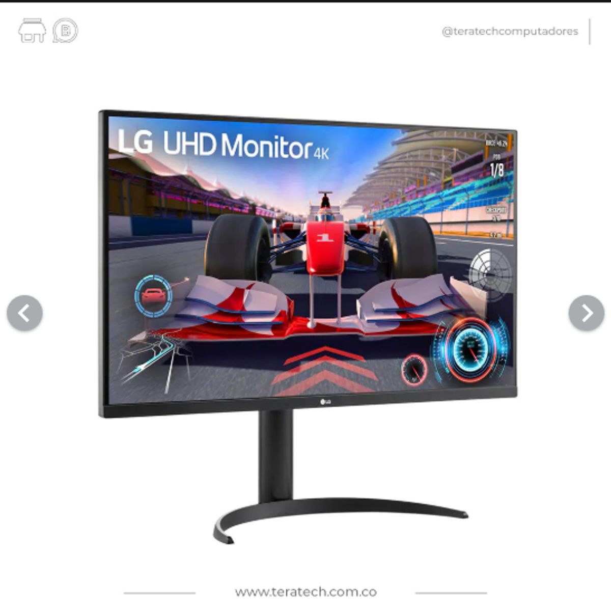LG - Monitor LG Ultrafine 4k 60 Hz 32"