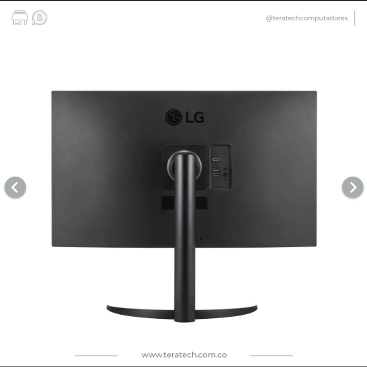 LG - Monitor LG Ultrafine 4k 60 Hz 32"