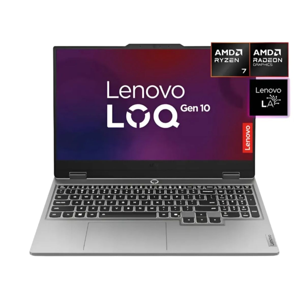 Lenovo - Portátil Lenovo LOQ Ryzen 5 7235HS 24GB SSD 2TB RTX 4050 6GB 15,6" FHD 144Hz