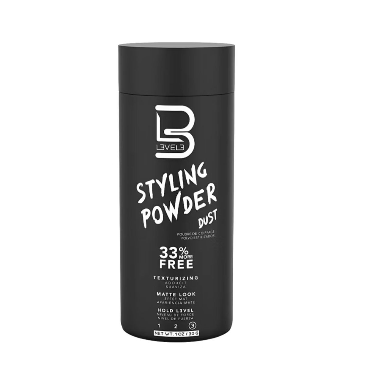 L3VEL3 - L3VEL3 Styling Powder Polvo Voluminizador Efecto Mate de 30g