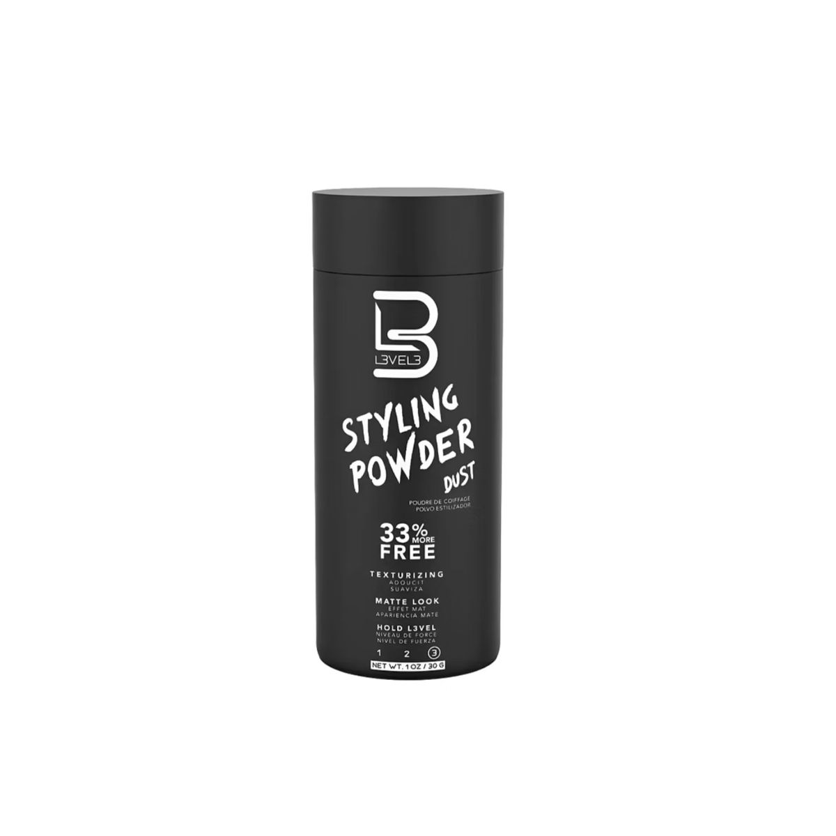 L3VEL3 - L3VEL3 Styling Powder Polvo Voluminizador Efecto Mate de 30g