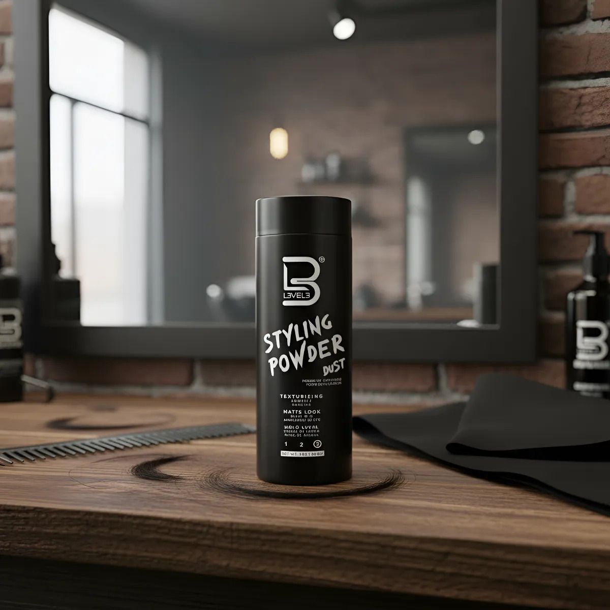 L3VEL3 - L3VEL3 Styling Powder Polvo Voluminizador Efecto Mate de 30g
