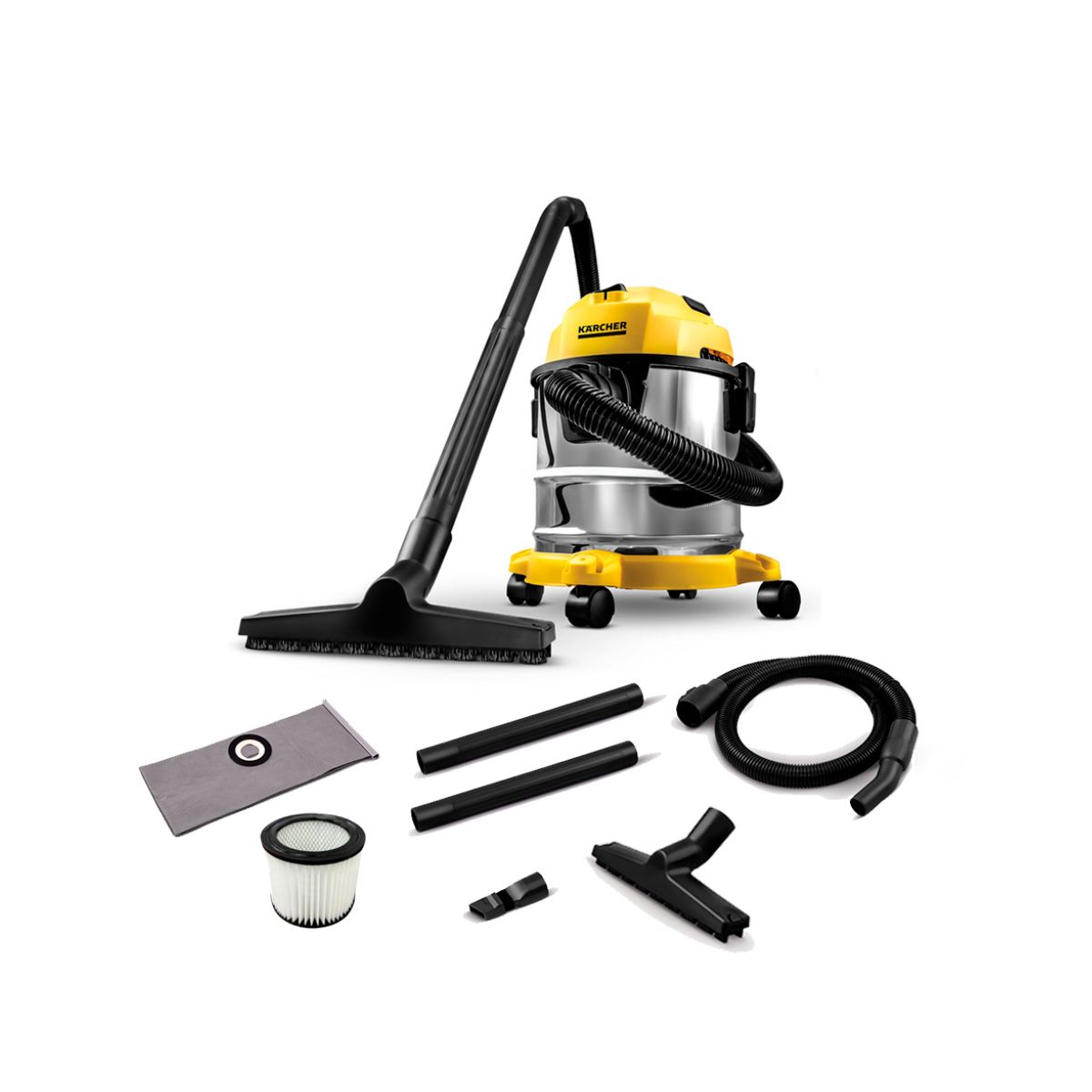 KARCHER - Aspiradora Seco/húmedo 10 Lts 1000w Karcher Wdl1 Mx