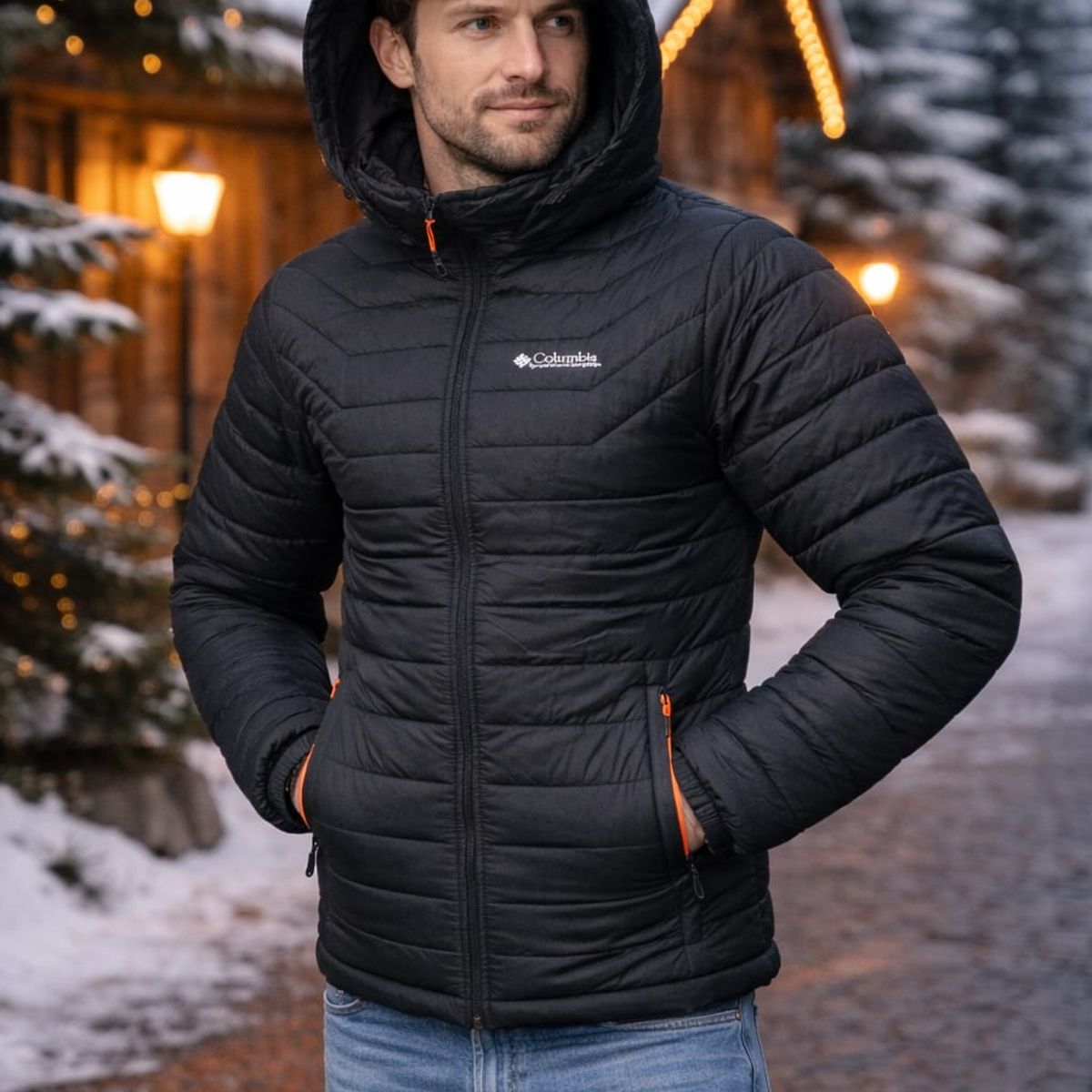 GENERICO - chaqueta hombre lluvia frio impermeable REF JOSAFAT