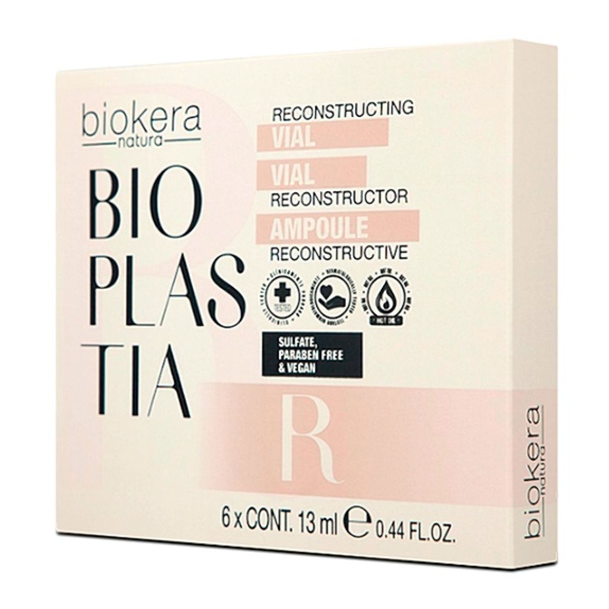 SALERM - Salerm Ampolletas Bioplastia Capilar Biokera X 6 Unidades