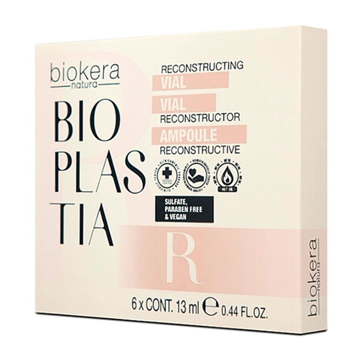 SALERM - Salerm Ampolletas Bioplastia Capilar Biokera X 6 Unidades