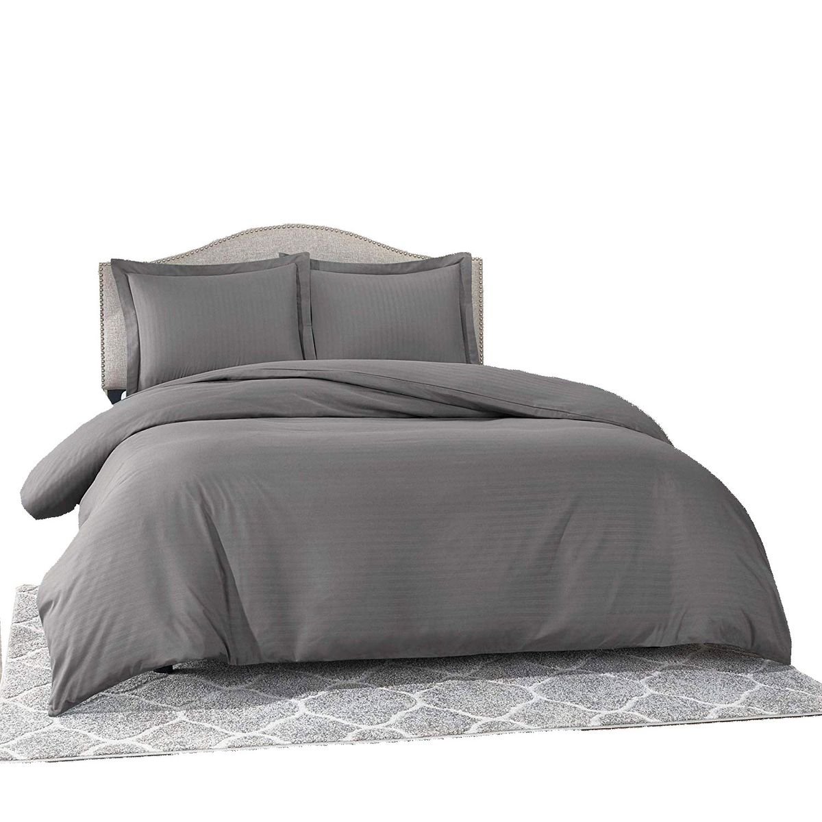 GENERICO - Set Duvet mas Plumon cama Doble Unicolor Azul