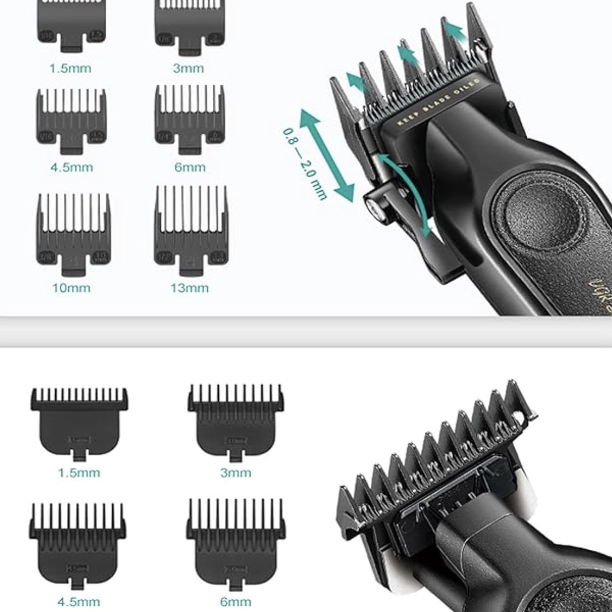 VGR - Maquina Corta Pelo Vgr Barba Trimmer V-197 & V-995 Usb
