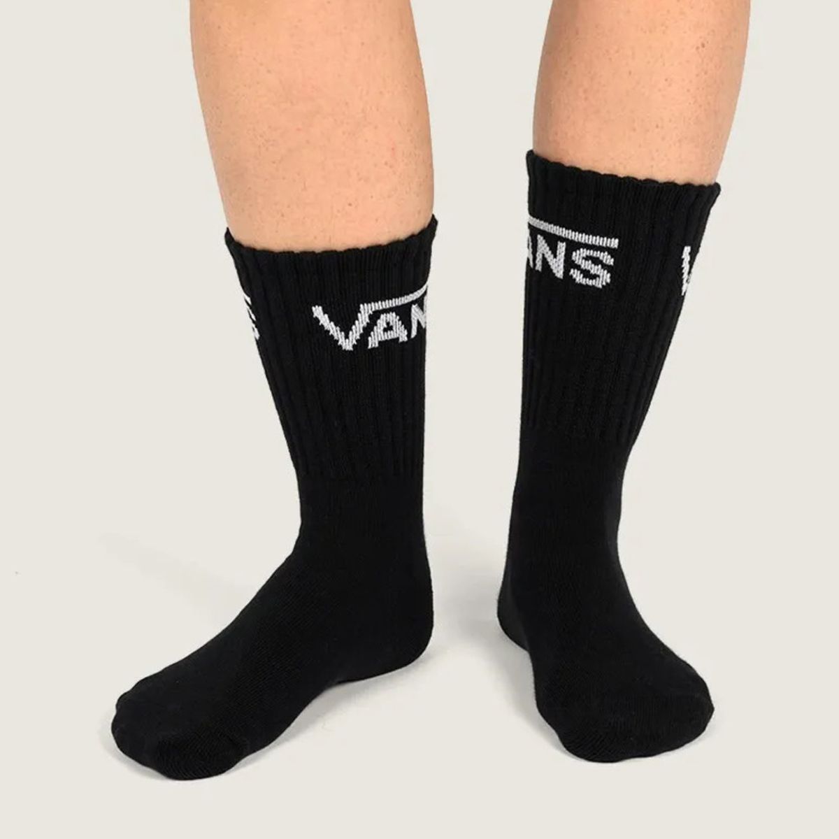 VANS - Medias Niño Vans Classic Crew Negro VANS