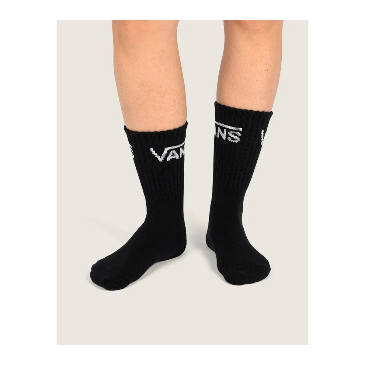 VANS - Medias Niño Vans Classic Crew Negro VANS
