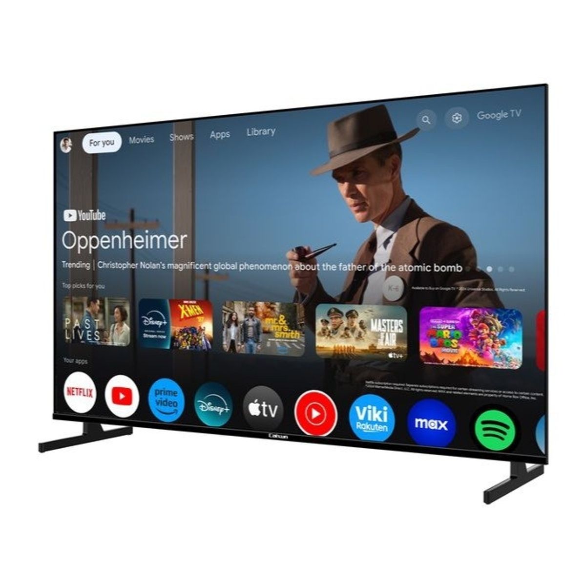 CAIXUN - Televisor Caixun 50 Pulgadas UHD Smart Google C50Kaug