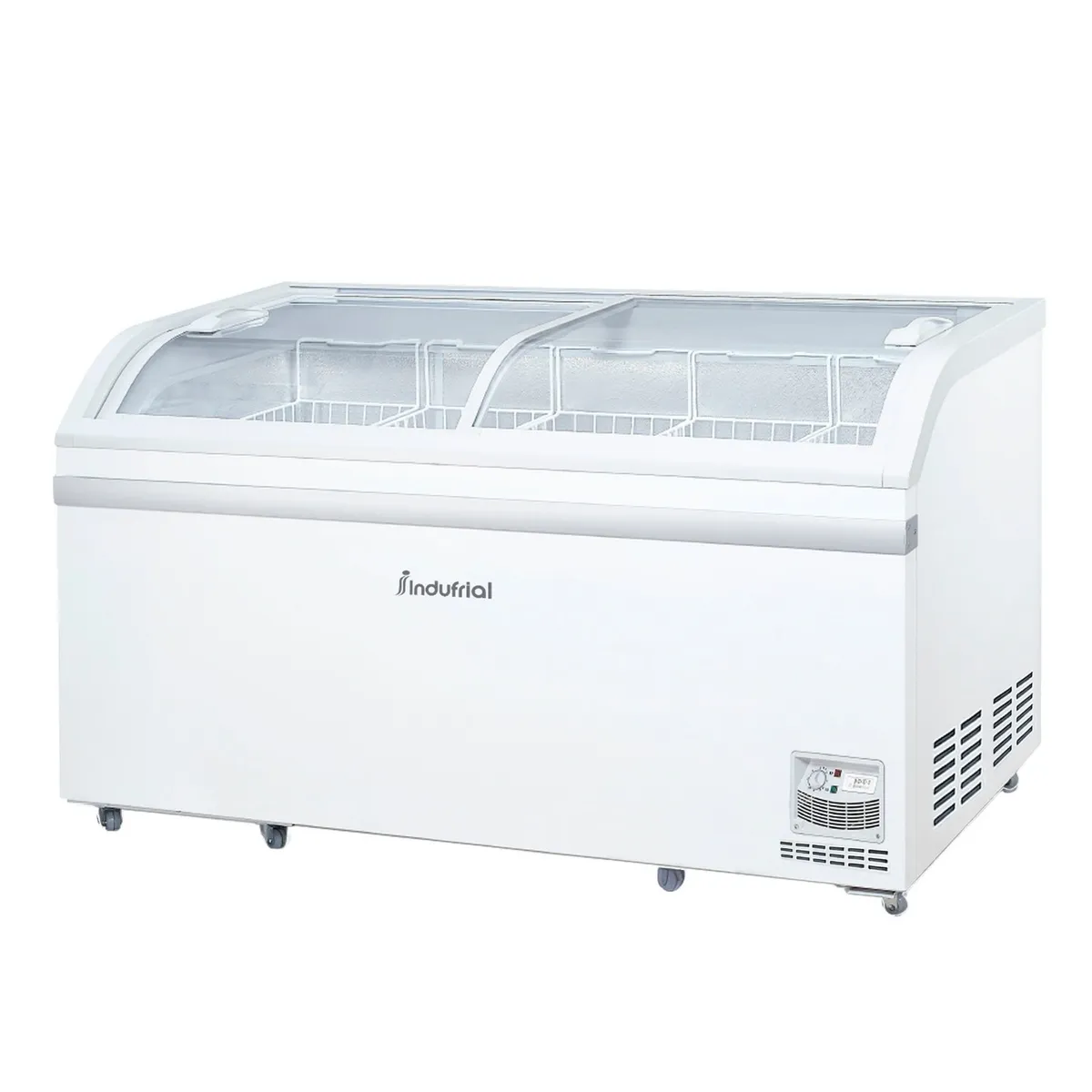 INDUFRIAL - CONGELADOR HORIZONTAL INDUFRIAL 500 L PUERTA VIDRIO