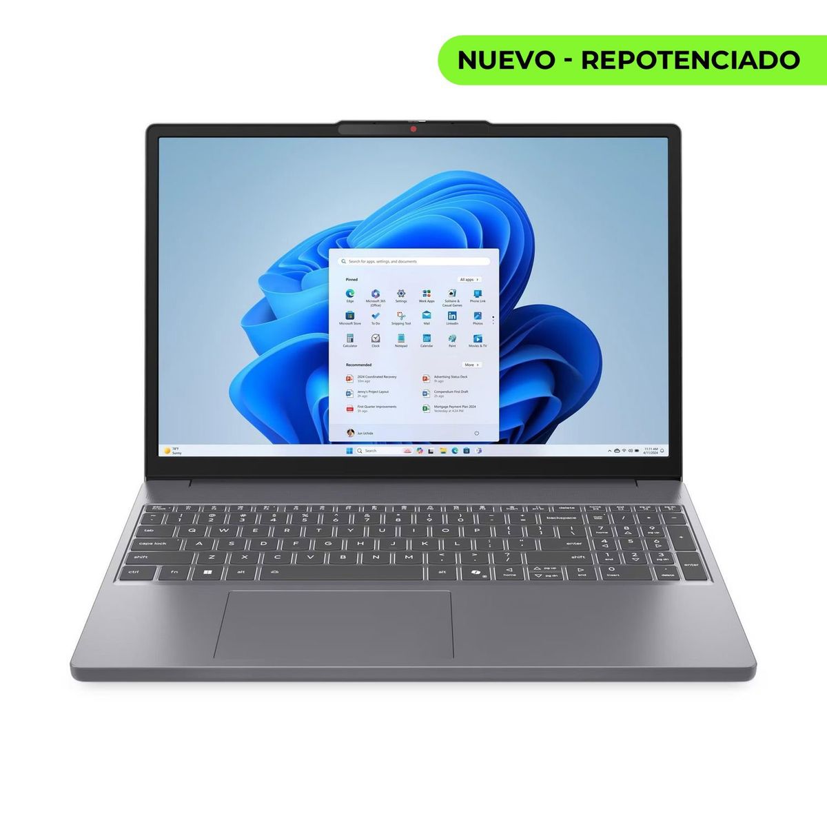 Lenovo - Portatil LENOVO IdeaPad Slim 3 15IRH10 Intel Core I5 13420H SSD 512GB DDR5 16GB 15.3 WUXGA Tactil
