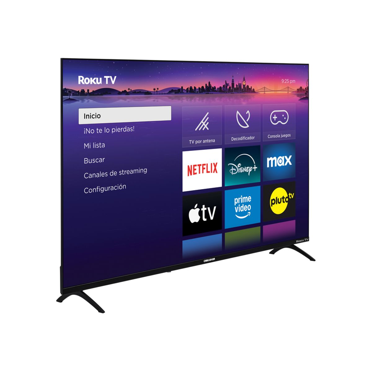 CHALLENGER - Televisor CHALLENGER LED 55 Pulgadas 4K UHD ROKU TV