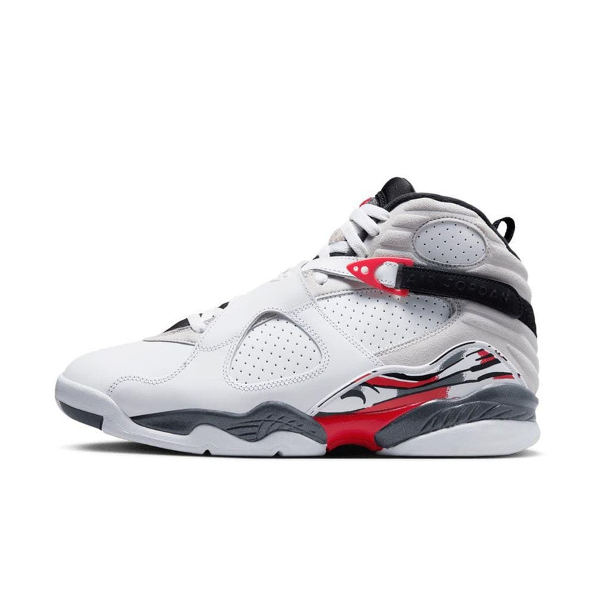 NIKE - Tenis Hombre Air Jordan 8 Retro Blanco