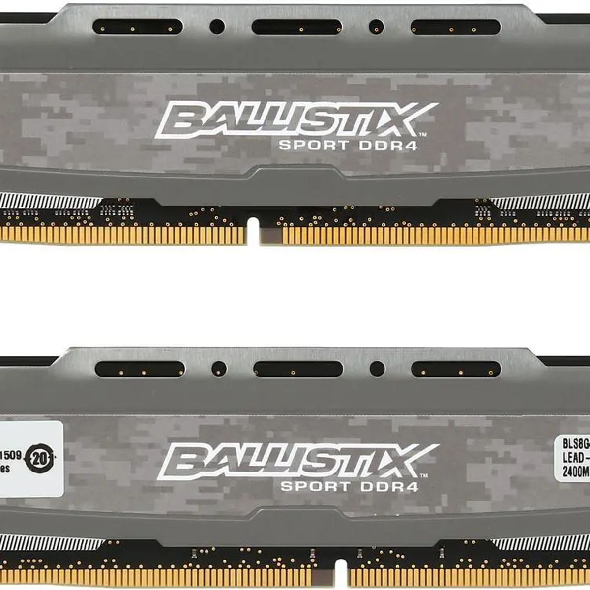 BALI - MEMORIA RAM DEKTOP DDR4 Ballistix Sport LT 16GB (2 x 8GB) DDR4 2400 (PC4 19200) 8X2