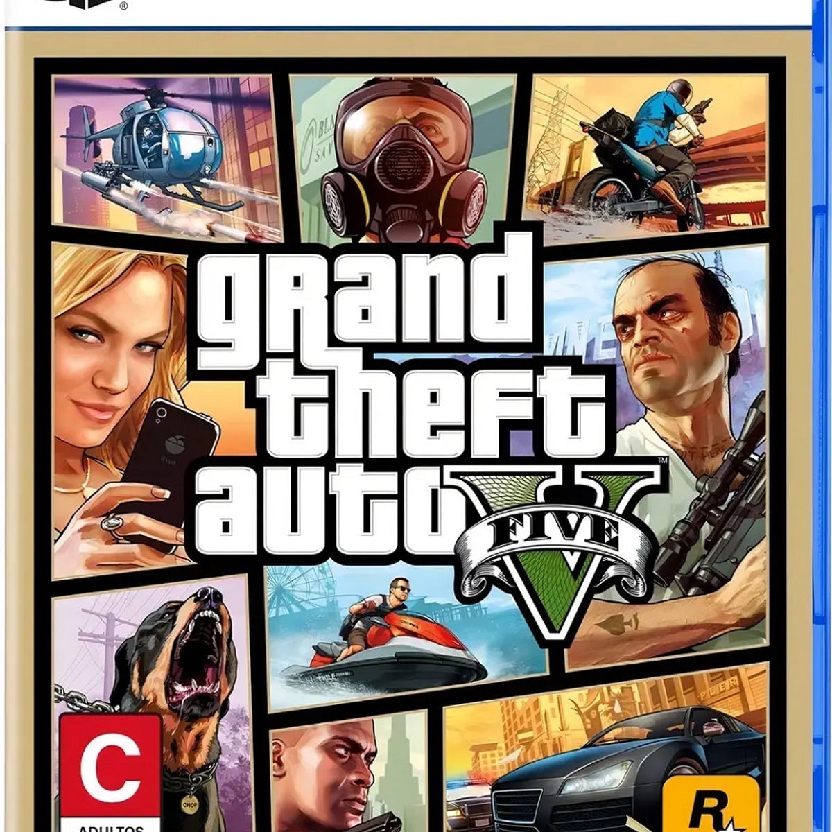 PLAY - Juego Fisico Ps5 Gta V Grand Theft Auto V ps5