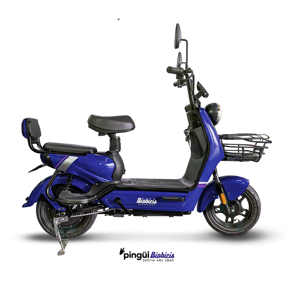BIOBICI - Bicicleta Eléctrica Pingüi Biobicis 2026 Color SAFIRO 350W