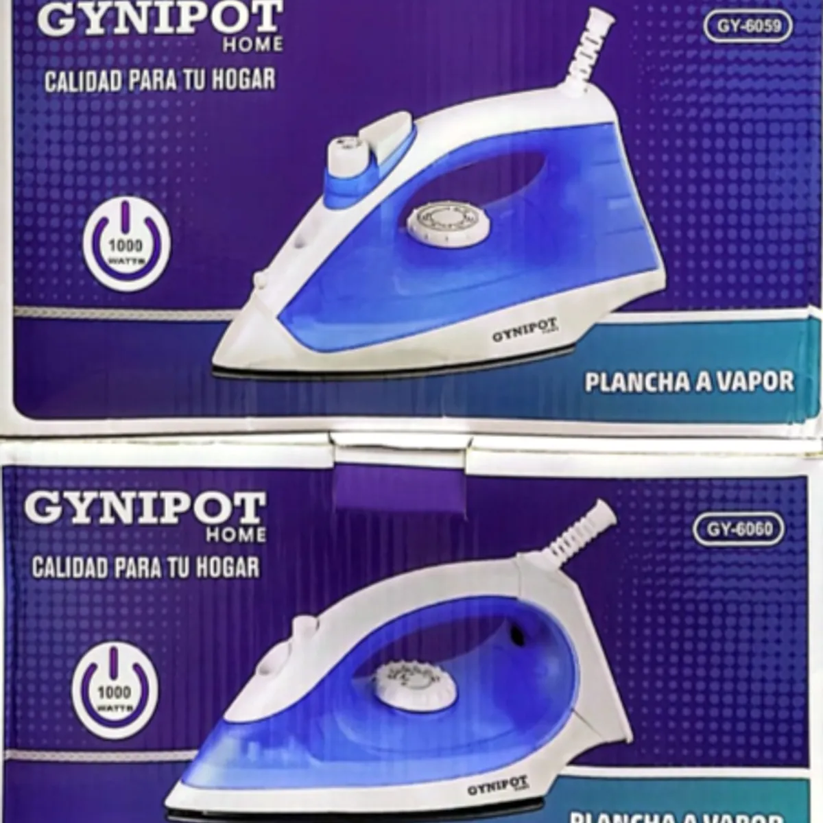 GENERICO - Plancha Vapor Profesional Antiadherente Ropa Hogar Control
