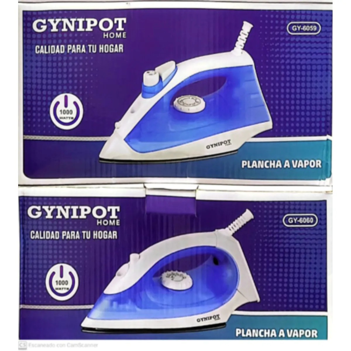 GENERICO - Plancha Vapor Profesional Antiadherente Ropa Hogar Control