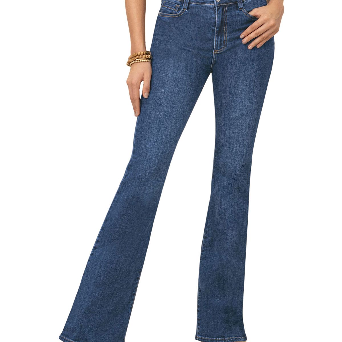 LEONISA - Leonisa Jean levanta cola bota flare DN8
