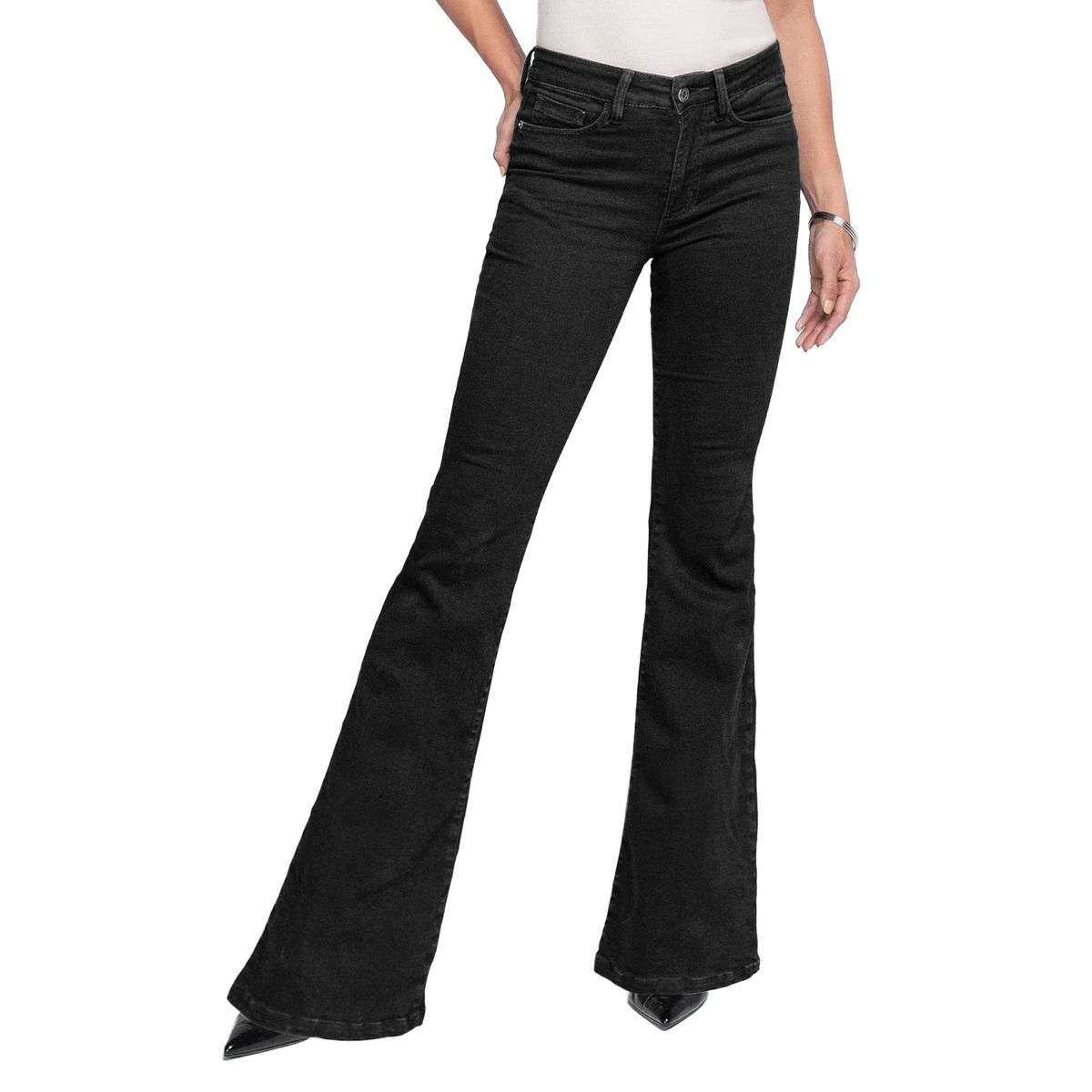 LEONISA - Leonisa Jean levanta cola bota flare DN8